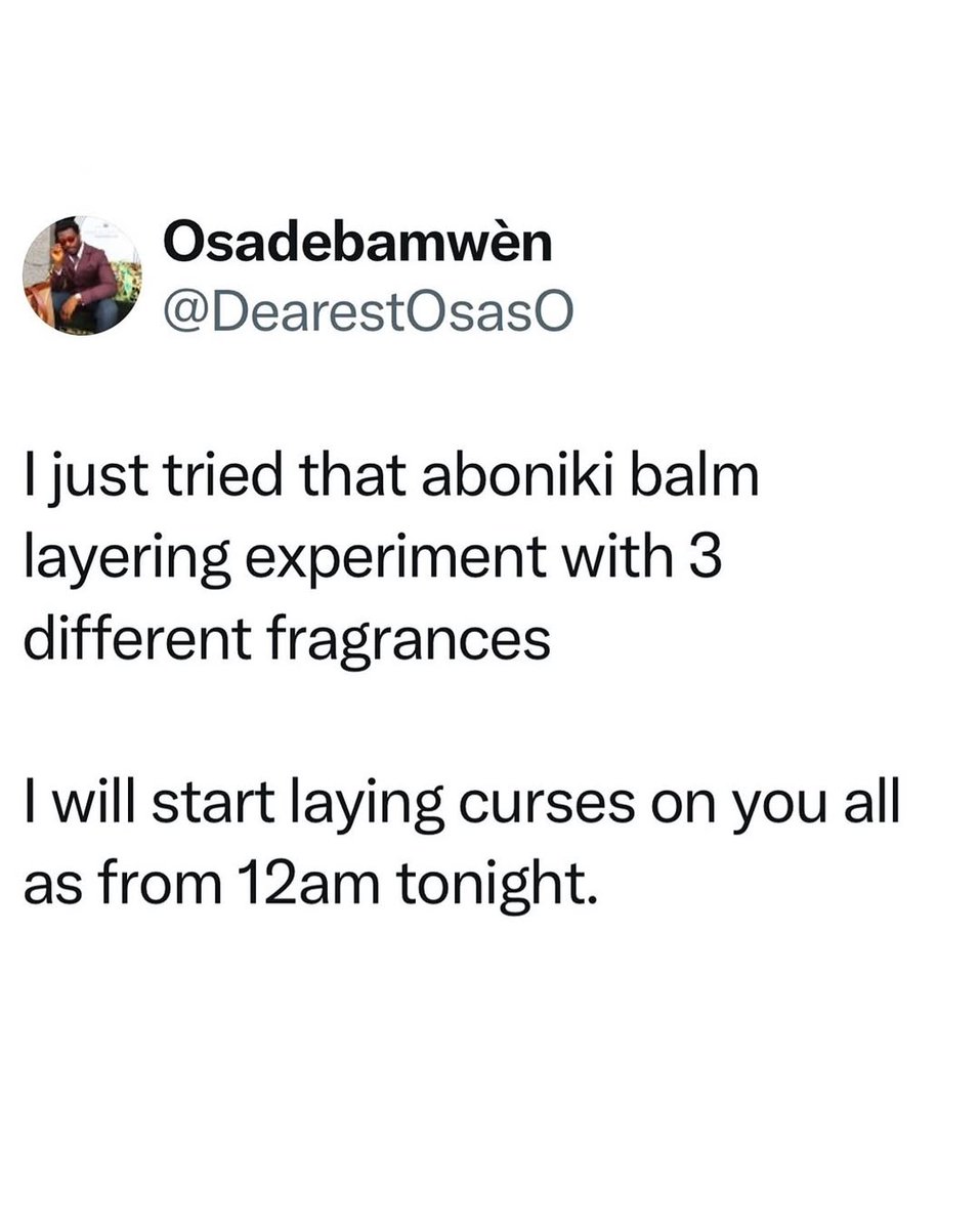 the_gistarena's tweet image. Una dey run PR for aboniki balm?😩😂

Follow @the_gistarena to stay up-to-date 

#publicrelation #abonikibalm #twitterthreads #the_gistarena