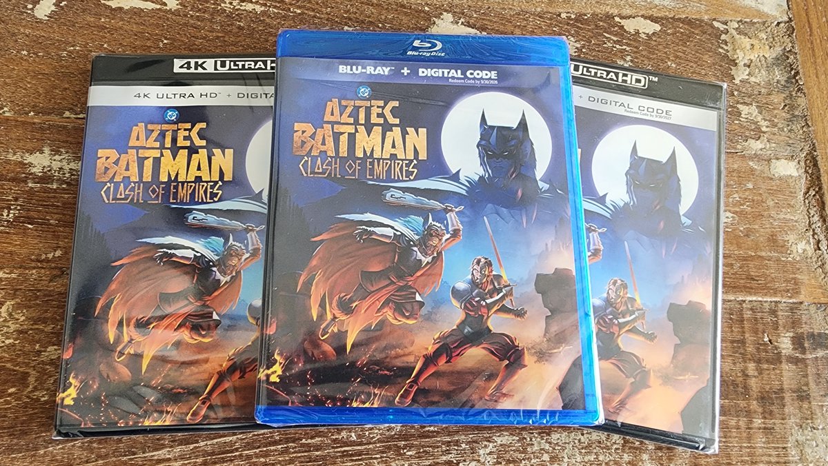 Usually all I get in the mail is junk and bills. But today, I got Aztec Batman!