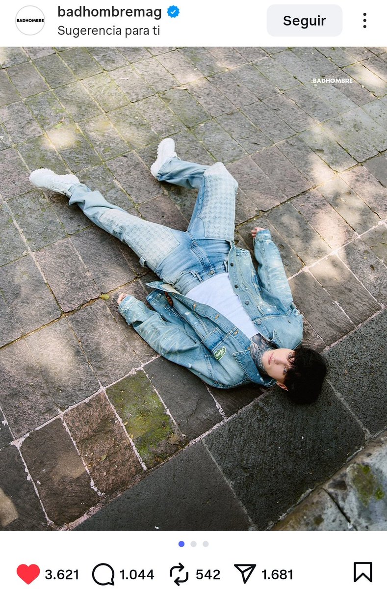 Como es esto que la publicación de Cry en Bad hombre mag solo tengo esa interacción?