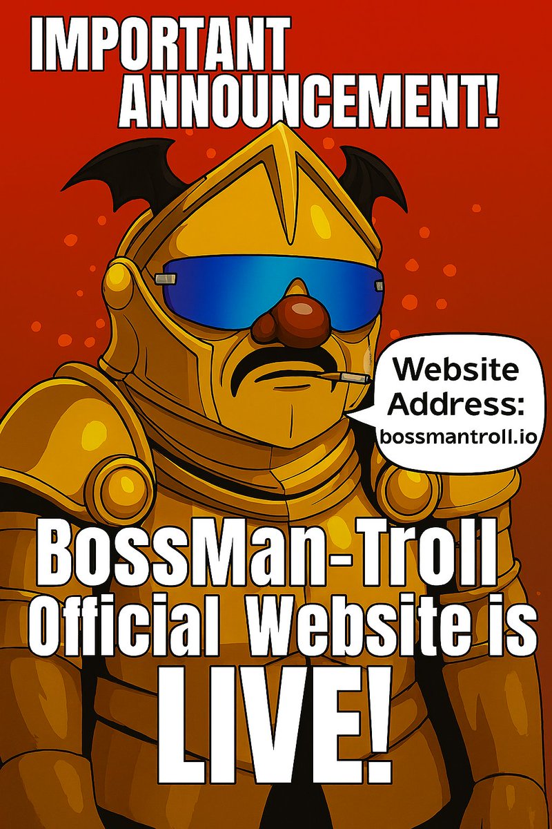 BossMan-Troll: Whats going on Fam!!! 

Important: The Website is finally complet! Please review the website in its entirety. Big things are coming, and it's all about the arts and supporting each other!

We are taking the organic approach, slow rolling things! The nft drop