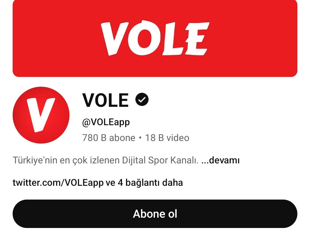 Son bir saatte 3.600 abone kaybettiler abone olan Galatasaray taraftarı olamaz.

#voleboykot