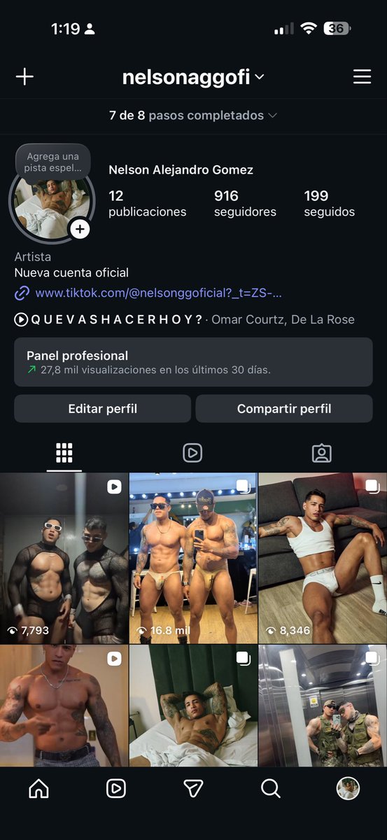 Me eliminaron mi cuenta de Instagram si puedes seguirme en la nueva súper 😔 instagram.com/nelsonaggofi?i…