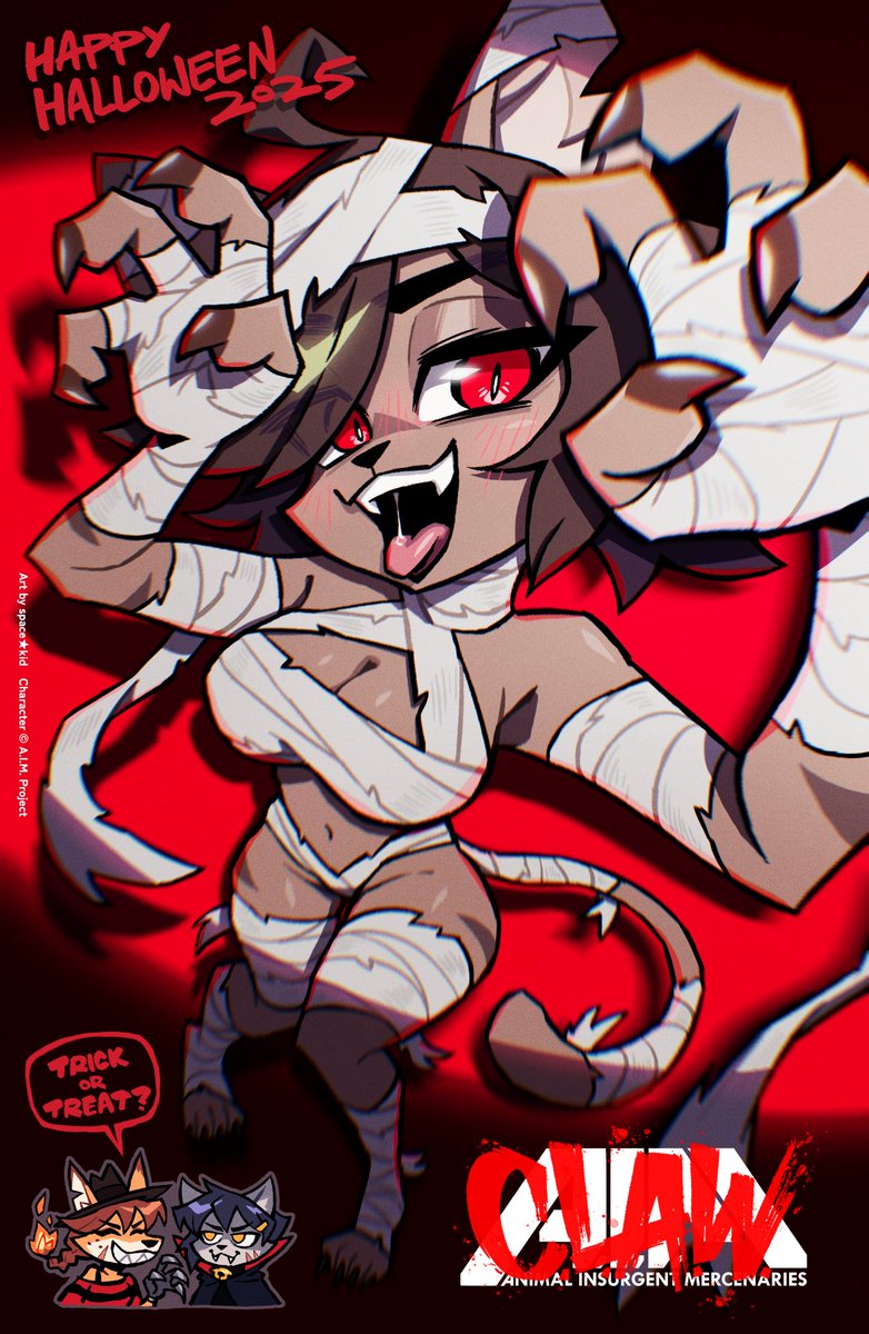 Happy Halloween from C.L.A.W!!! 😼 🎃