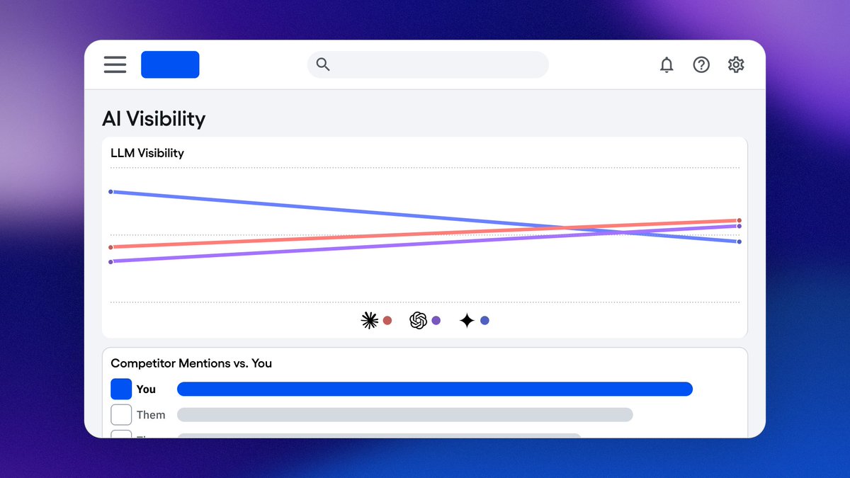 AI is reshaping how people discover brands.

6 in 10 browsing sessions now include AI-generated answers—is your brand showing up?

Meet #AmplitudeAIVisibility: see where your brand appears in AI search, how competitors compare, and what drives visibility. amplitude.com/try-ai-visibil…
