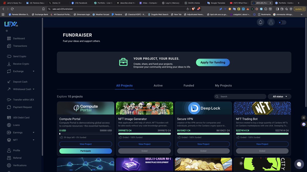 computeportal's tweet image. For those who have accounts with @uex_us  find our fundraiser on the side bar under Earnings - Help us bring this to life before Christmas 🎅