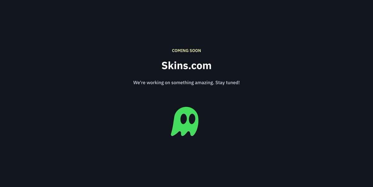 skinscom's tweet image. A new marketplace is brewing...
