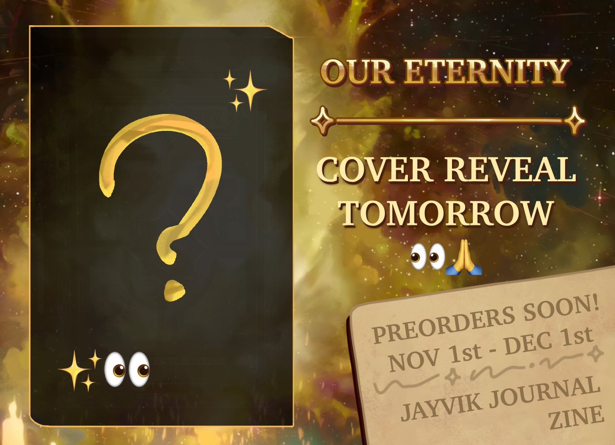 Our Eternity: Jayvik Journal Zine tweet media