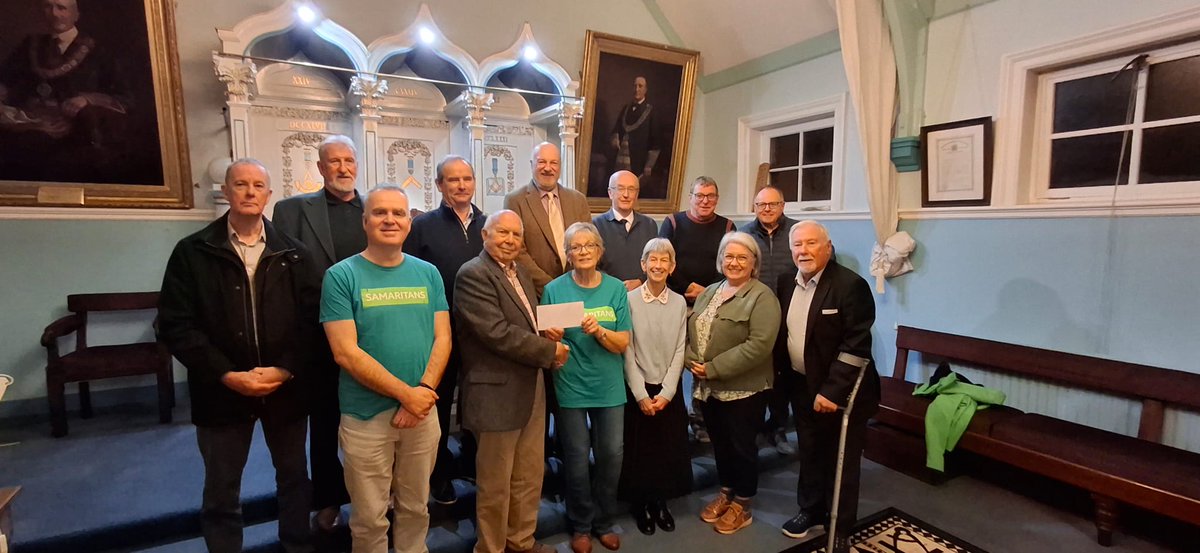 craigavonsams's tweet photo. A huge thank you to Lurgan Masonic for making a generous donation of £1,500 to our branch from their big breakfast fundraising event - its received with much appreciation💚
#thanksforyoursupport #thankful #charityfundraising https://t.co/aKTWmsDvAf