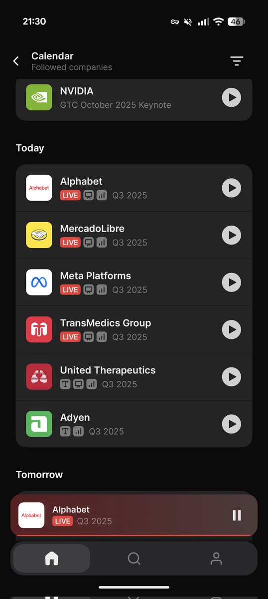 A diversified listening experience $GOOG $MELI $META $TMDX