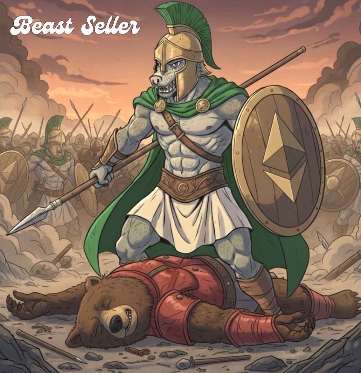 BeastSeller_eth's tweet image. Pack up, bears. $BEAST SELLER just claimed the throne. 👑🐺

CA: 0x255494B830bd4FE7220B3ec4842CBA75600b6C80