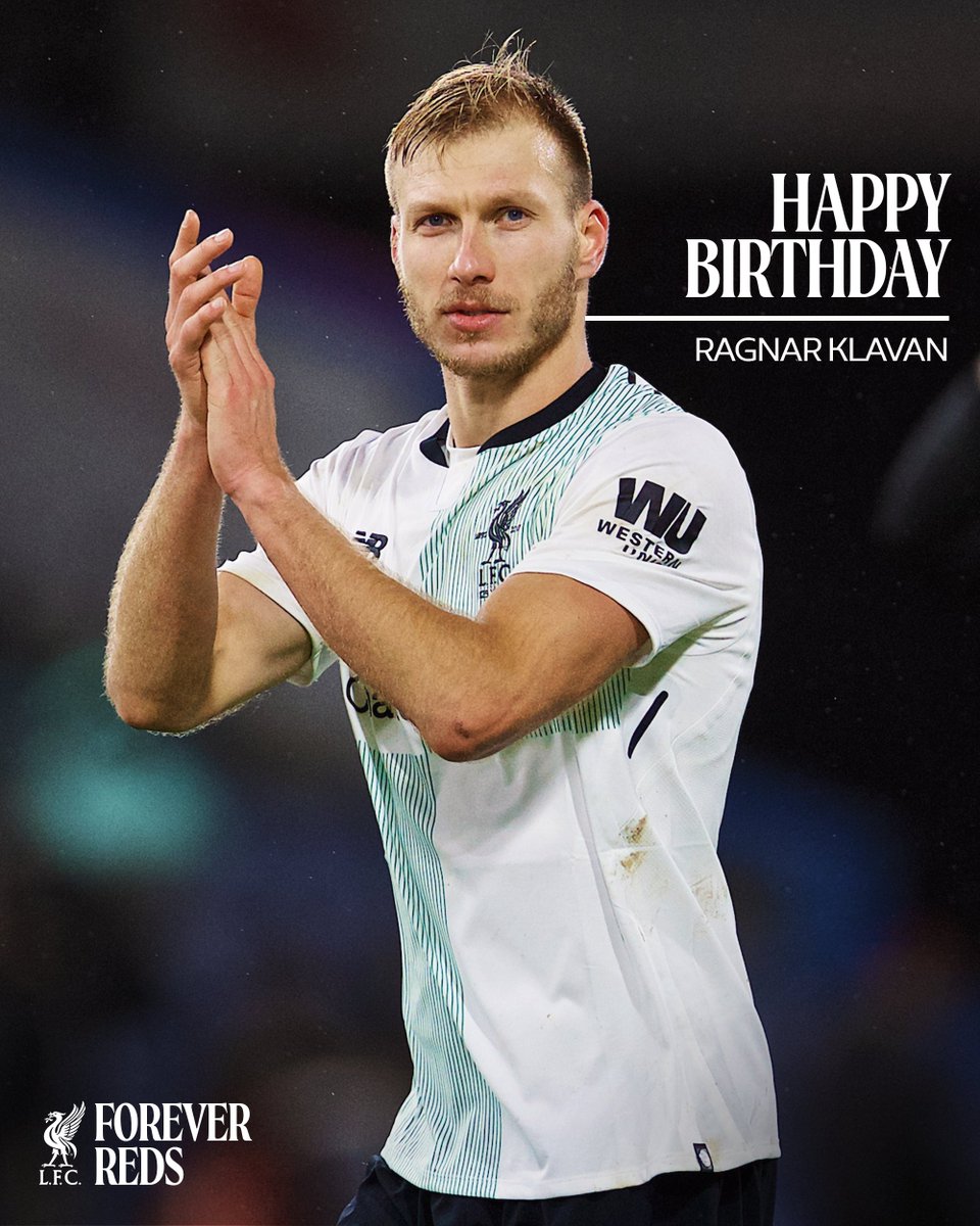 LFC's tweet image. Happy 4️⃣0️⃣th birthday, Ragnar 🎂