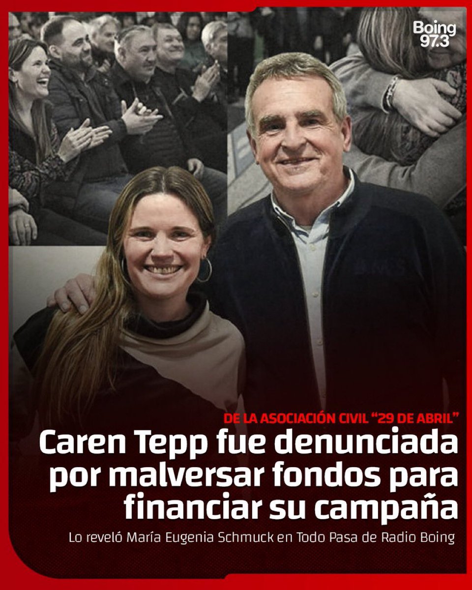 QUE SE SEPA!

Denunciaron que la ONG “29 de Abril”, creada para ayudar a familias inundadas, aportó $22 millones a la campaña de Fuerza Patria en Santa Fe. 
La justicia deberá investigar si hubo administración fraudulenta”.
La guita que debía ir a los que perdieron todo terminó