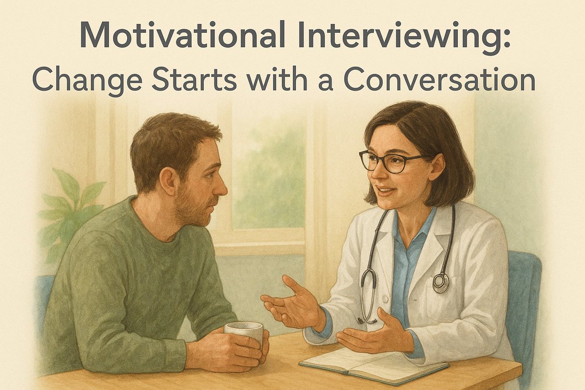 Liver fellows should be trained in MOTIVATIONAL INTERVIEWING. My main 5 practical advice:

1️⃣ Show them that you care
2️⃣ Avoid judging or lecturing
3️⃣ Set realistic goals together
4️⃣ Celebrate small steps
5️⃣ Stay kind, even if they aren’t ready