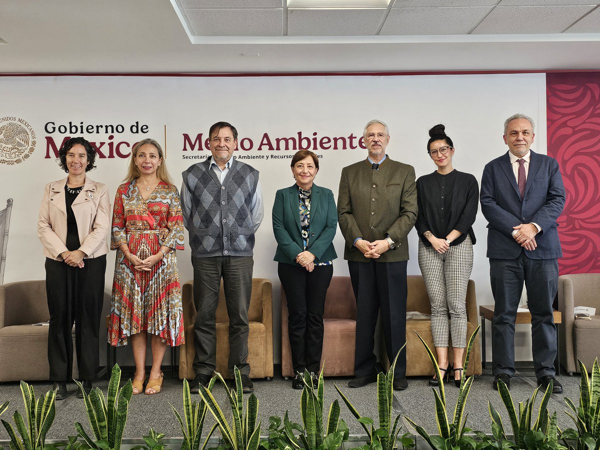 FAOMexico's tweet photo. La @SEMARNAT_mx y @Conanp_mx presentaron la Hoja de Ruta de México para cumplir o superar la #Meta3 del #MarcoDeBiodiversidad 🌎🌿
Lina Pohl, Representante de @FAOMexico, acompañó la presentación como aliada técnica en los esfuerzos por fortalecer la conservación y biodiversidad. https://t.co/WzZzRRQvd0