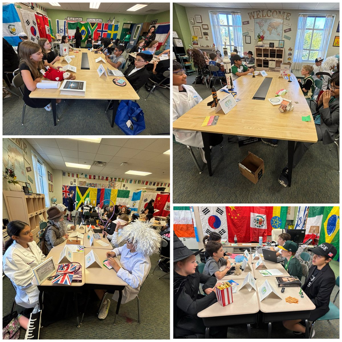 Today was our annual Immigration Interview Day! Our students have been working hard in their humanities classes, and it showed — they were incredible speakers and dressed the part perfectly. Great job, Dragons! 🐉✨ #EISdragons #InspireExcellence #DragonProud