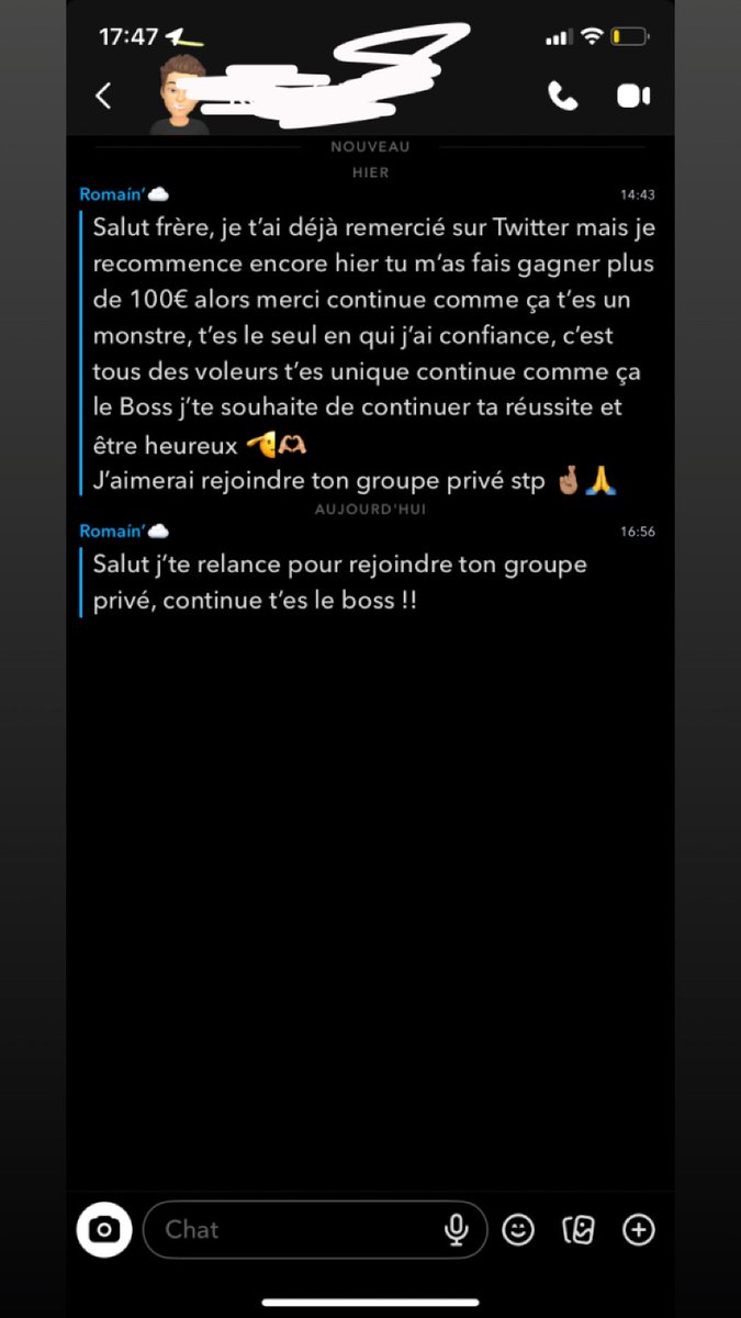 ICE_PRONOS's tweet photo. Comme je disait à l’instant sur mon canal y’en a tellement que ce soit sur Snap/Telegram/Twitter merci encore les frères vous savez même pas comment ça me fait plaisir vous méritez je vous régale 1000000x +❤️‍🔥❤️‍🔥❤️‍🔥 https://t.co/WoGcEbzsz5