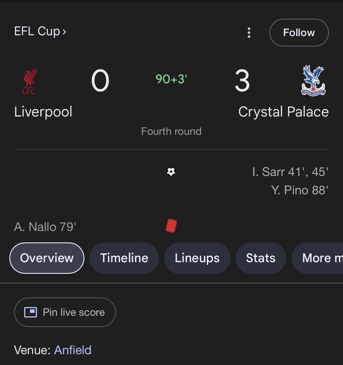 justpaza's tweet photo. @CPFC “Name me a time and a place” aah team 😭 https://t.co/vIud8duDmA