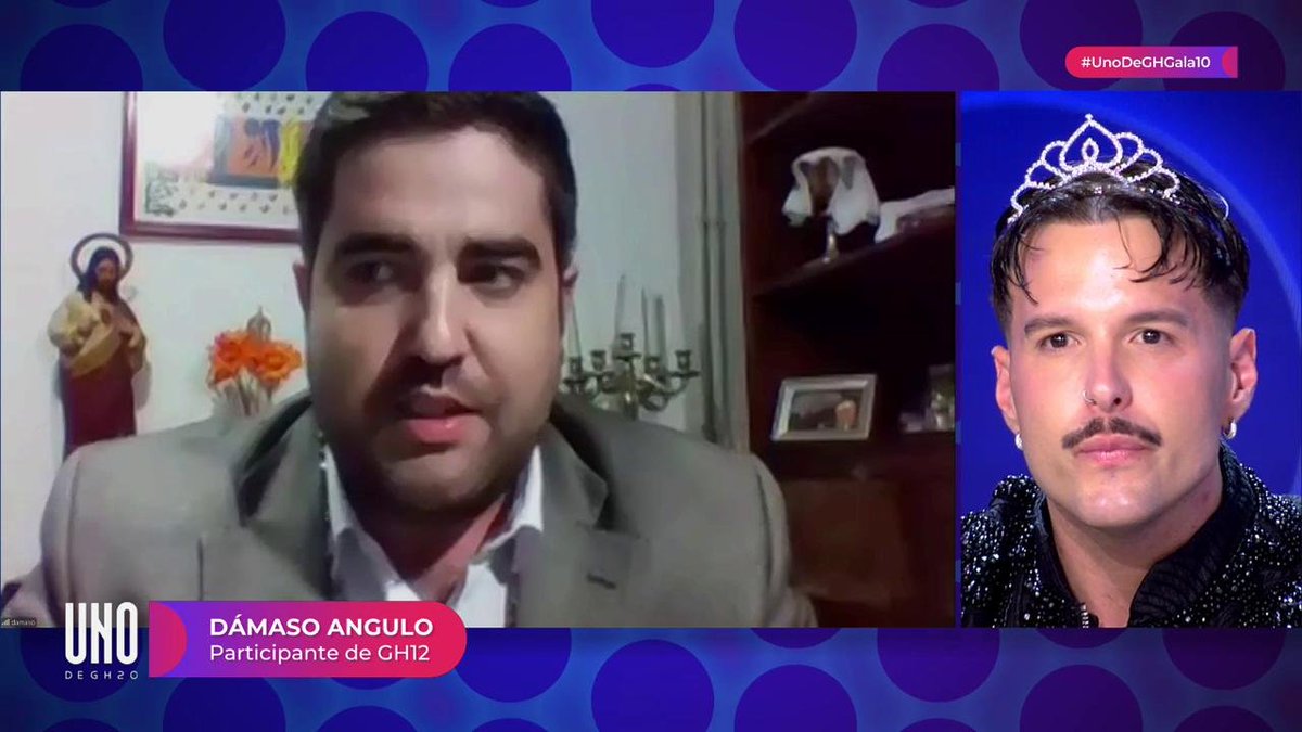 ghoficial's tweet photo. Dámaso, a Gustavo: "No te pringas"

#UnoDeGHGala10 https://t.co/OB7wyJOZTy