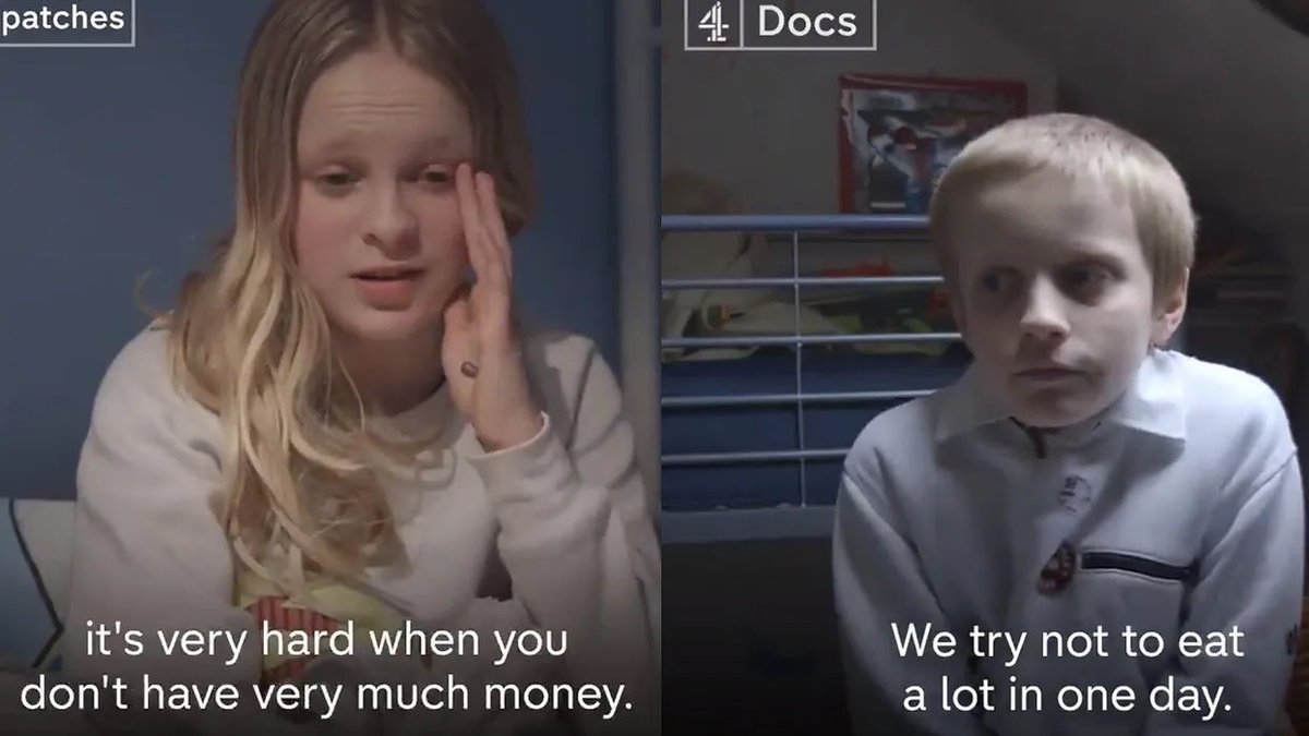 jaayritch's tweet photo. Emily saying she lacks energy because of the basic food budget. Yes and so do children across the country, yet yourself and your party don’t seem to care #bbuk https://t.co/TbH3WR8S5M