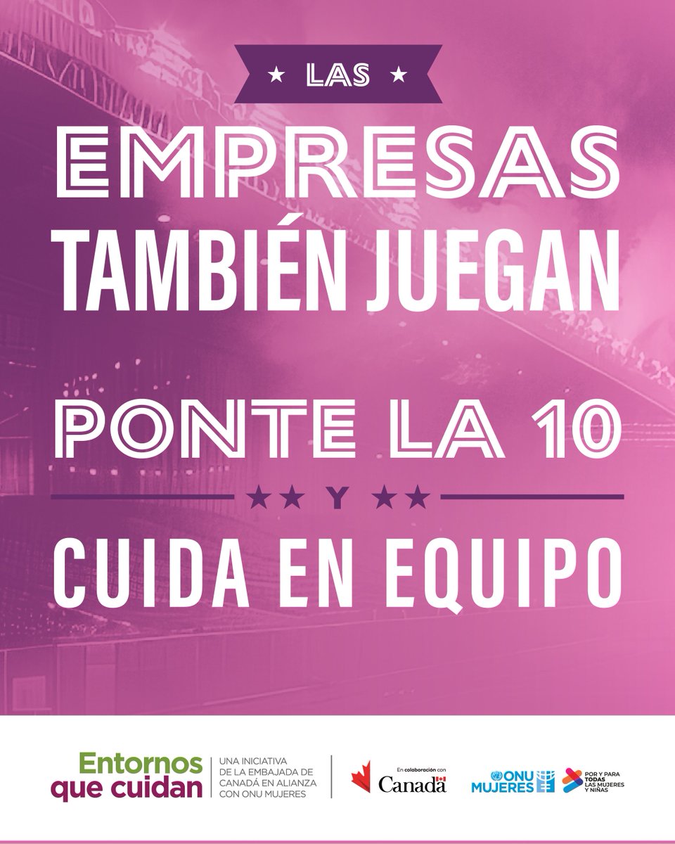 MmYoPuedo's tweet photo. ¡Es hora de que tu empresa se ponga La 10! ⚽️
La flexibilidad, las licencias y el bienestar son pases al gol de la igualdad.
Cuando los hombres cuidan, toda la sociedad gana.
#PonteLa10 #CuidaEnEquipo #EntornosQueCuidan https://t.co/oAIxbaXrQU