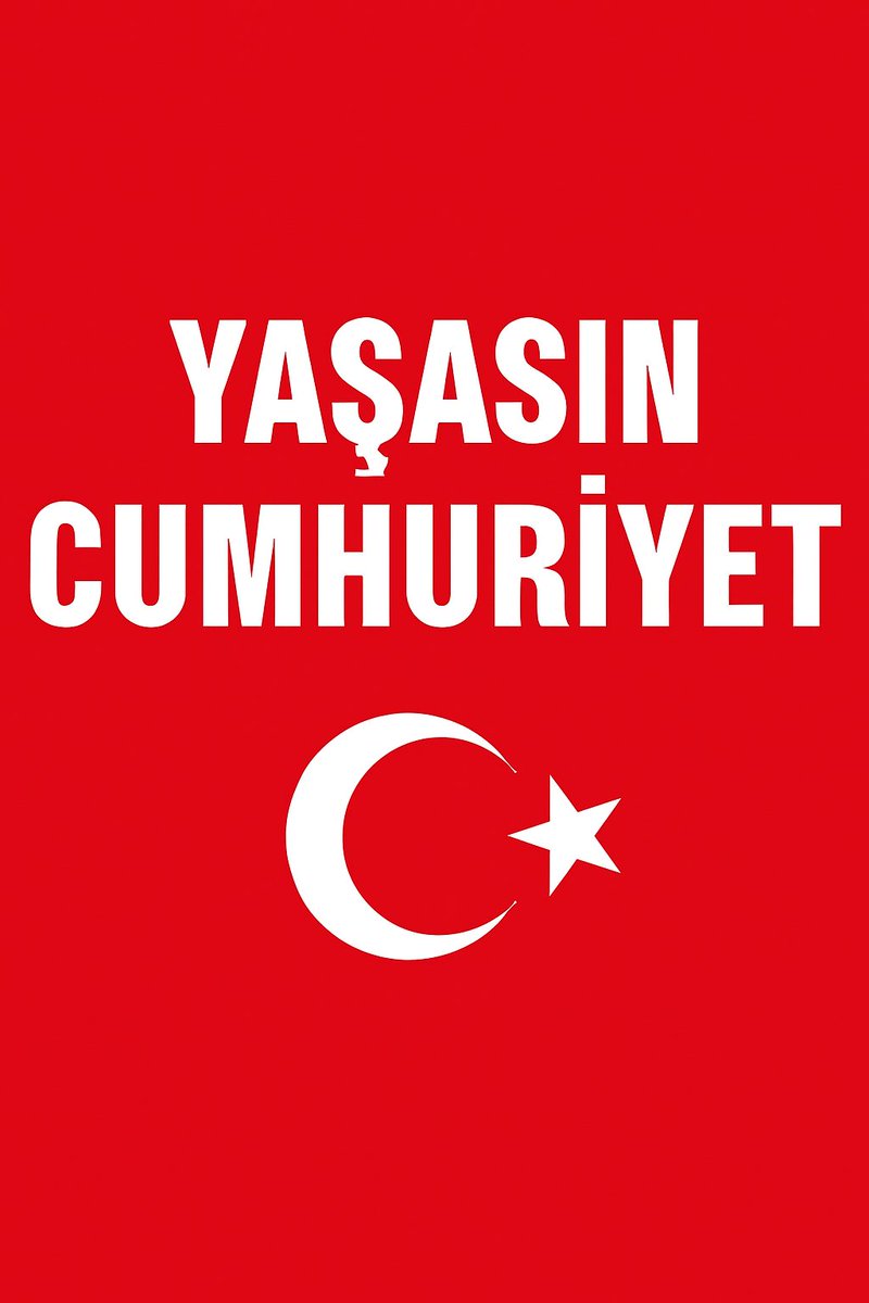 bilalsahin34's tweet photo. Cumhuriyetten rahatsız olanlar hiçbir zaman çoğunluk olmayacak.
Ama yarın cumhuriyet kalkıp yerine saltanat gelse, bugün cumhuriyeti istemeyenler pişmanlıktan 'Biz ne yaptık!' diyerek dizlerini döverler.
Cumhuriyet, ışıkken değerini bilmeyenler, karanlıkta onun gölgesini arar. https://t.co/BNPdnYeuum
