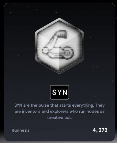 DayWalkercrypt's tweet image. Syn the best crew to join on the Nexus network.

#nexusgridcrew #SYN