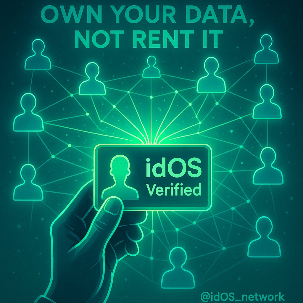 realholderStan's tweet photo. You should own your data, not rent it 🔐 

@idOS_network already has a huge verified fam 💚 

Are you verified yet or still trusting Web2? 🤔

gidOS💚 https://t.co/tOYMcDzgC1