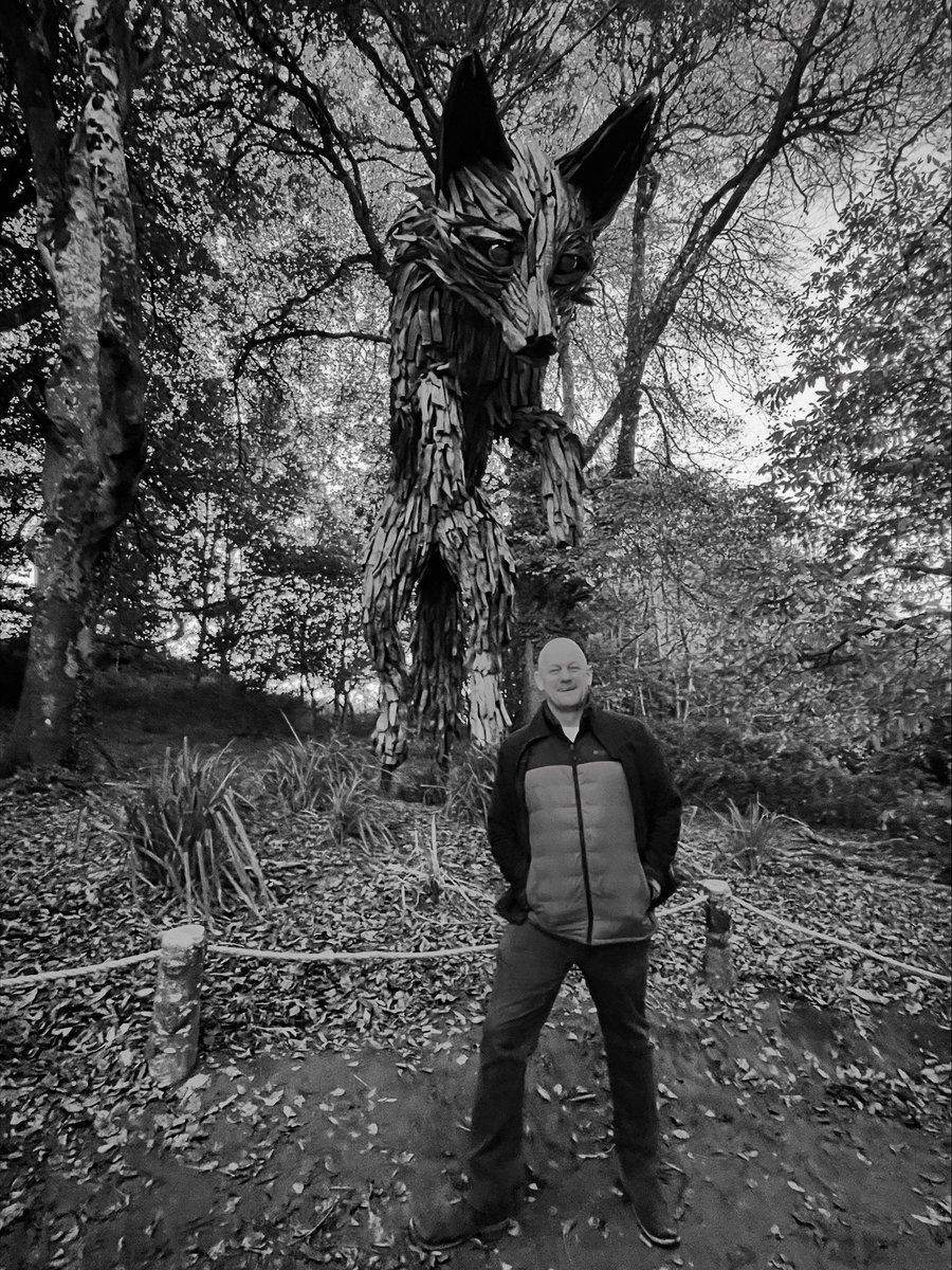 What a lovely evening chatting with Tim Hannigan about his brilliant book The Granite Kingdom at The Lost Gardens of Heligan