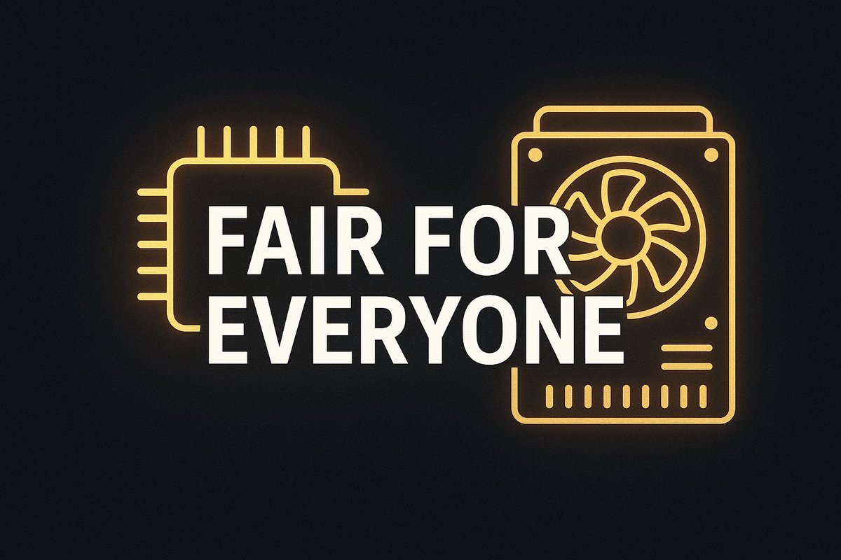 hashcoinx's tweet photo. Not all mining is created equal.

HashCoinX uses RandomX, optimized for CPUs, giving everyone an equal chance.

⚙️ No ASIC advantage.
💎 No hidden pre-mine.
🌍 Just pure decentralization.

#HashCoinX #CryptoMining #FairLaunch #Blockchain #Crypto https://t.co/H8EFoYTQxt
