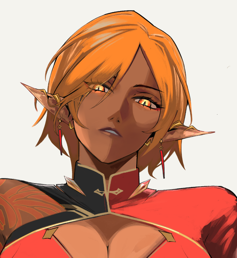 PomPomDM's tweet photo. @minjisera i choose orange, but aslo just showing off oc, art done by a friendo https://t.co/qTtGJXV2sW