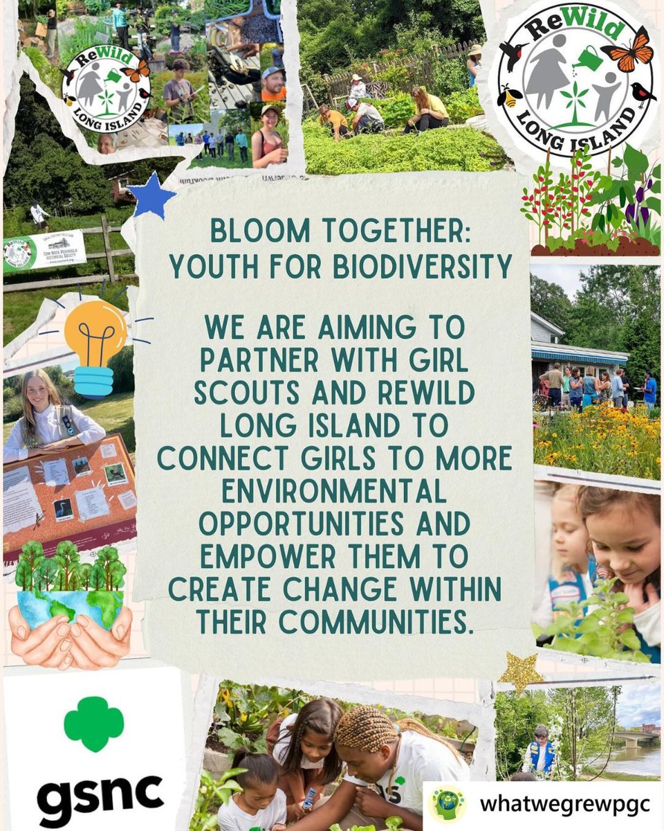 Activism and caring for our planet can start at any age, and these #PGC2025 participants are proving just that! 🌍💚 They share: "Our mission is to empower youth to protect and restore Long Island’s biodiversity through education, action, and collaboration."