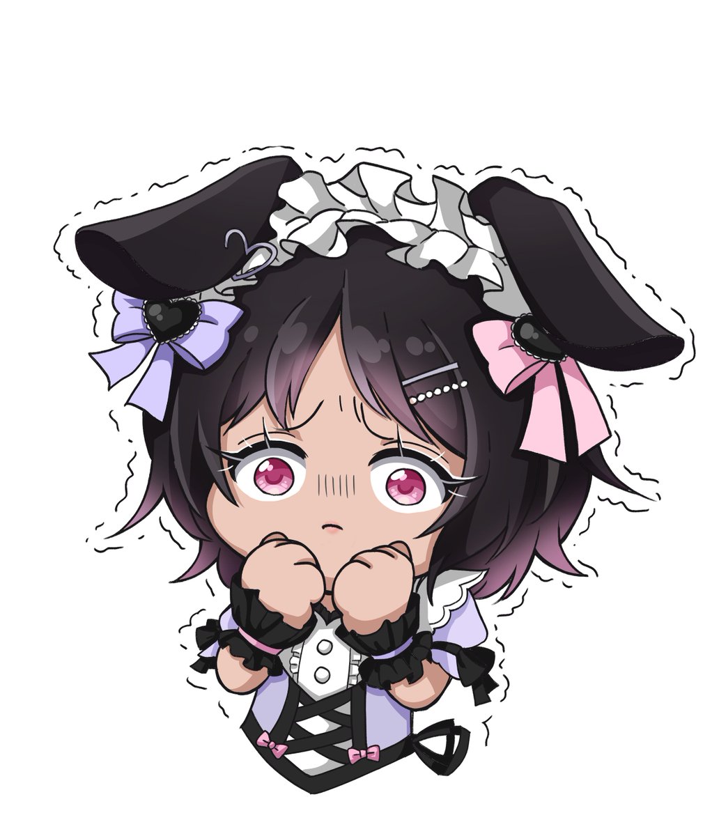 Angiebug ☁️🐇⊹˚ Dust Bunny Maid! tweet media