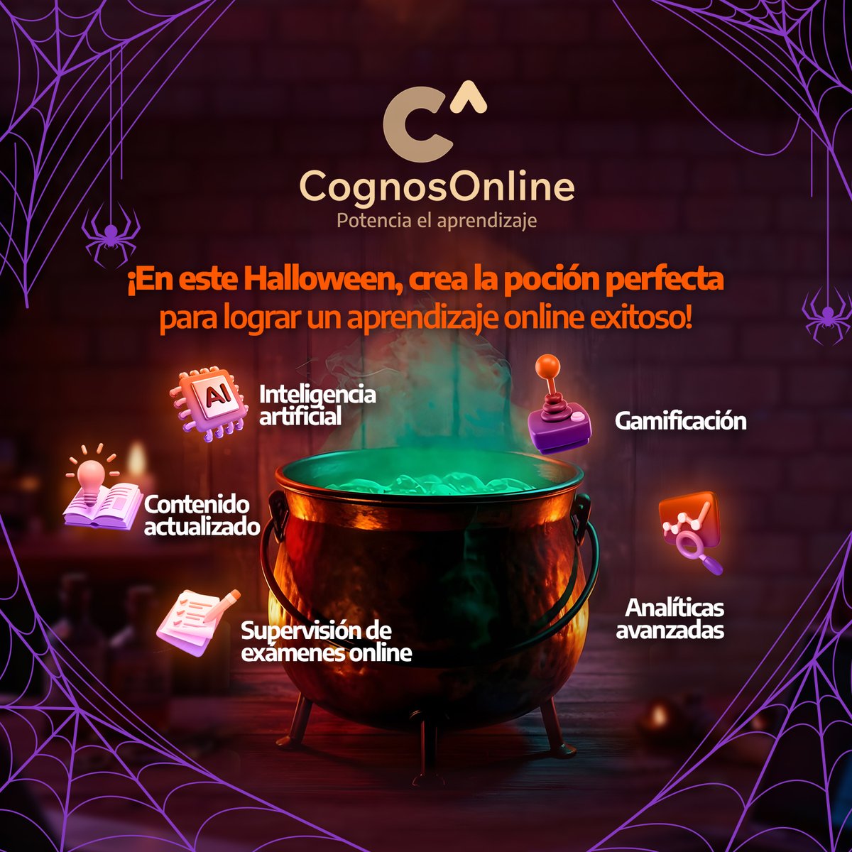 CognosOnLine's tweet image. ¡La poción más poderosa para la formación digital ya no es un secreto! 🔮

Por eso, te traemos los ingredientes mágicos para transformar la educación. El resultado: ¡una formación que encanta y transforma!

¿Listo para desatar la magia? Descubre cómo. 👇
cognosonline.com