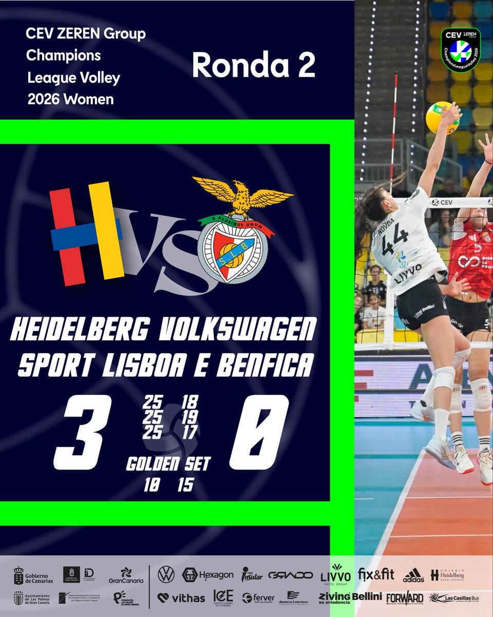 Aunque parezca mentira, este deporte tiene estas cosas y después del partidazo de nuestras chicas, en el que vencieron por 3 a 0 a <a href="/modalidadesslb/">SLBenfica Modalidades</a> terminaron cayendo en el Golden Set después de demostrar que son un auténtico equipazo.

#CLVolleyW #CEV #Volleyball #ClVolley