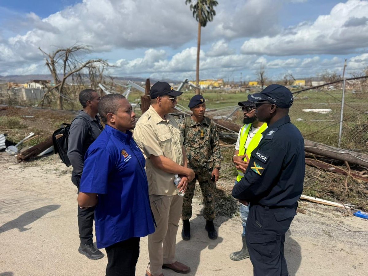 Andrew Holness tweet media