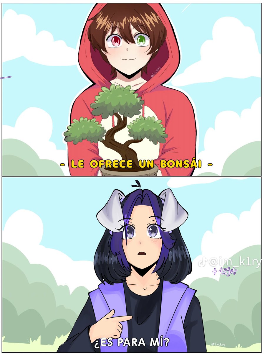 Tengo día libre y en lugar de avanzar tareas o avanzar el reto de octubre, decidí delulear un poco  jejej

Base de la preciosa <a href="/Im_K1ry/">Un coso rojo</a> ❤️✨e intento de imitar su estilo 😔👊 

#CoMPaS (?) #Draw