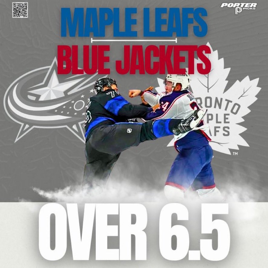 *NHL SELECTION for WEDNESDAY NIGHT* 

👇

MAPLE LEAFS/BLUE JACKETS 

OVER 6.5 (-120) 

4:37pm PST - *NHL NETWORK* 

This is going to be a fun game to watch tonight! Both teams like to play fast and shoot the puck! Keep in mind too, we may see some tired legs as both teams are