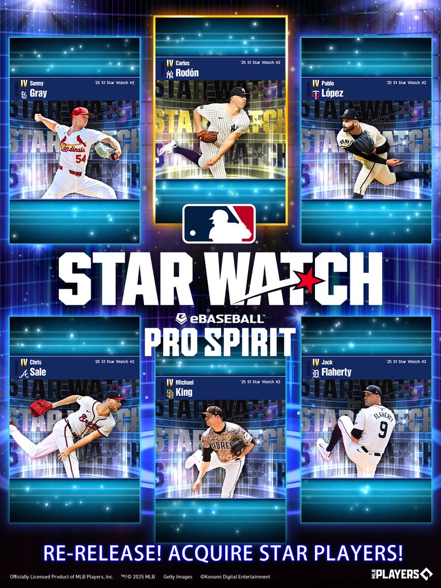 MLB PRO SPIRIT (@mlbps_us) on Twitter photo STAR WATCH #2 CONTRACT is now re-released! 
One Grade IV featured player from your selected team is guaranteed in STEP 3!
Don’t miss the opportunity! 
#MLBPS STAR WATCH #2 CONTRACT is now re-released! 
One Grade IV featured player from your selected team is guaranteed in STEP 3!
Don’t miss the opportunity! 
#MLBPS