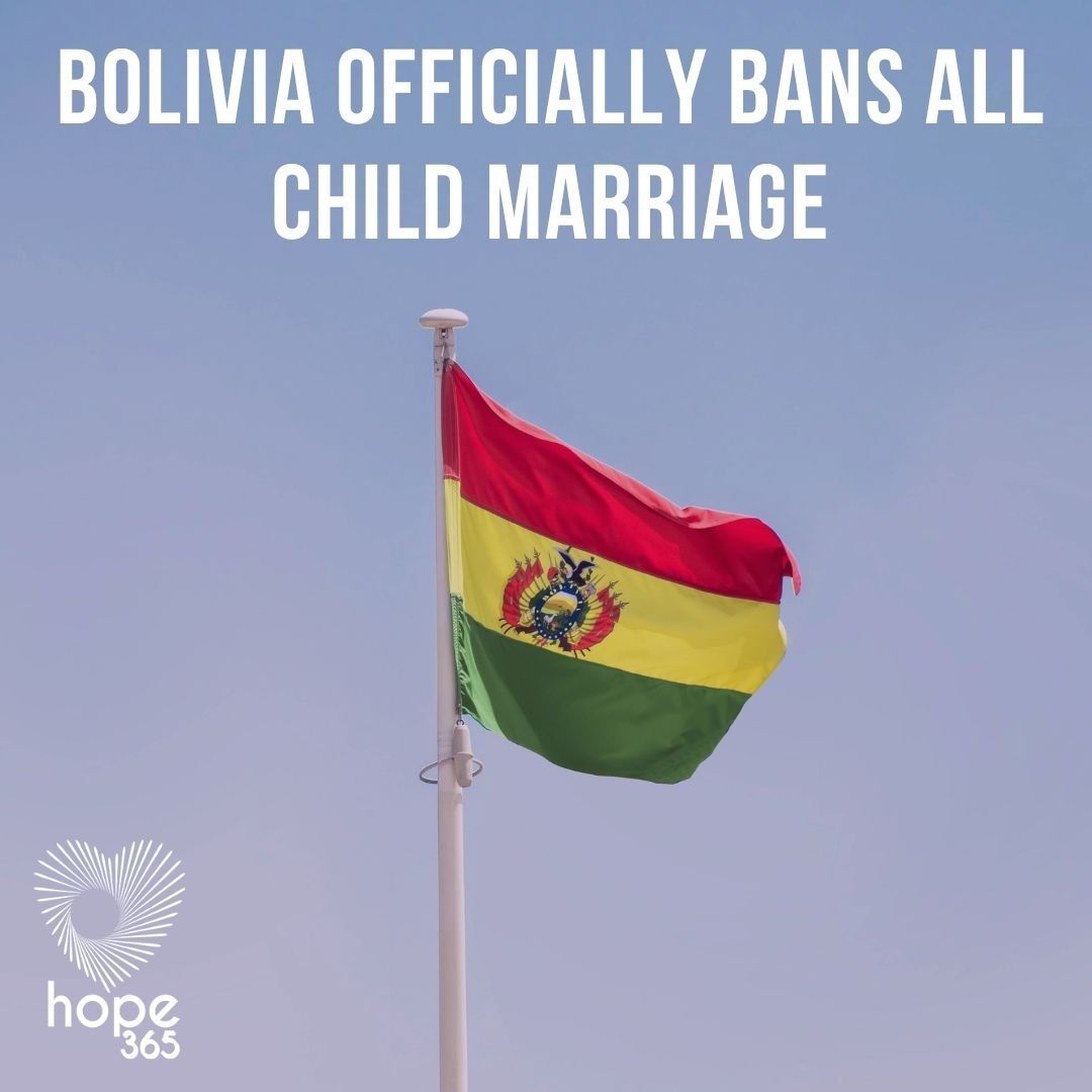 ✨ Bolivia Takes a Historic Step to Protect Girls and End Child Marriage

In a major victory for girls’ rights, Bolivia’s Chamber of Deputies has approved legislation prohibiting child marriage without exception, officially setting the minimum marriage age at 18.