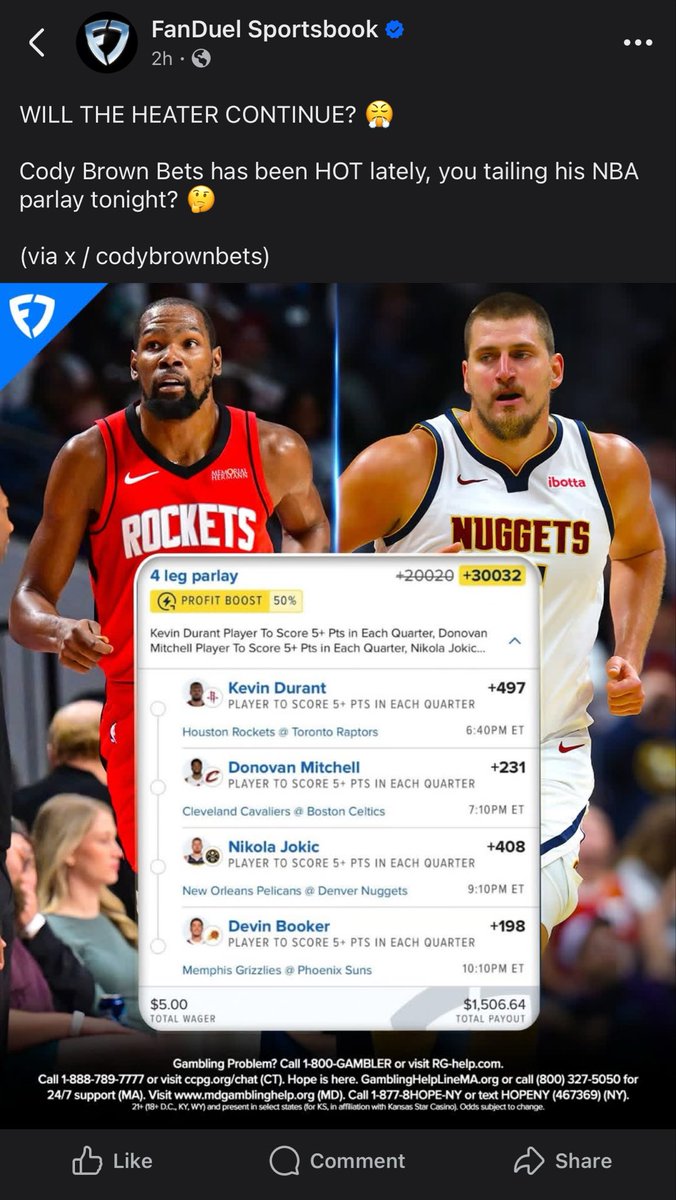 Shivbets's tweet photo. @CodyBrownBets 😭 https://t.co/GpOhA6sECt