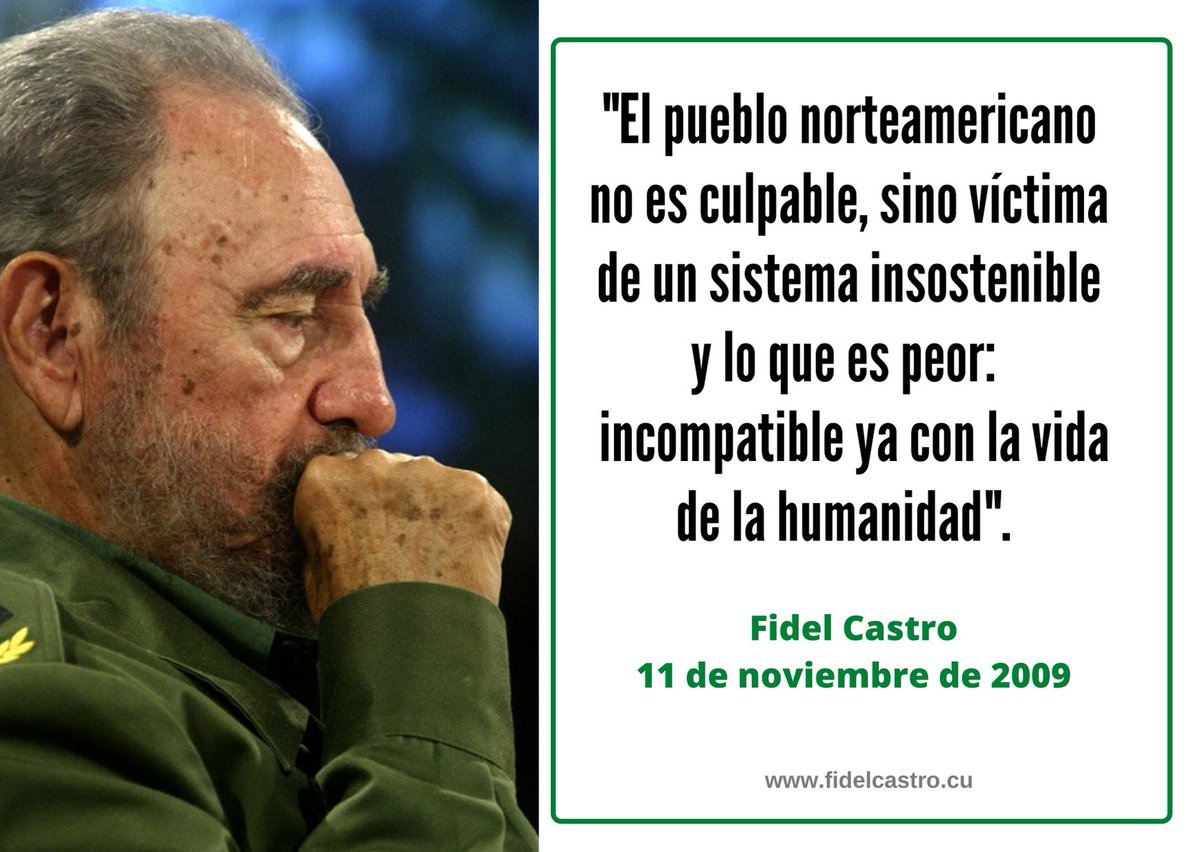 Reflexión de #FidelCastro: "Una Historia de Ciencia Ficción", 11 de noviembre de 2009 bit.ly/2hdSYa1

fidelcastro.cu
#100AñosConFidel #Cuba #Revolución #FidelCastro #SomosCuba #SomosContinuidad #RevoluciónCubana