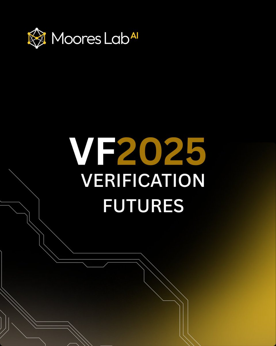 mooreslabai's tweet image. Proud to be a sponsor celebrating Austin’s tech community at @tessolve_&apos;s Verification Future 2025. 
This city builds, experiments, and shows up with the spirit driving the next wave of intelligent verification.

We’ll be there to listen, share what we’re seeing in the field, and…