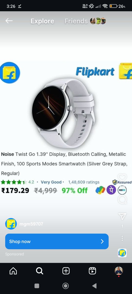 hiiharsh's tweet photo. Why doesnt @instagram ban these fake flipkart pages? @Meta @meta https://t.co/AnFNFbAwAC