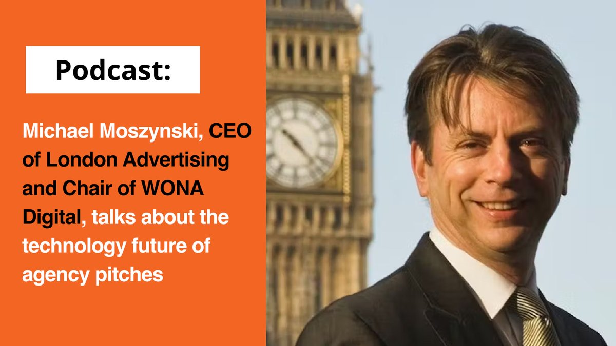 TrinityP3's tweet image. Recently on the Managing Marketing podcast Michael Moszynski, the CEO of London Advertising joined Darren to talk about the evolving landscape of agency pitches, the impact of technology and procurement on the selection process. 
ap1.hubs.ly/y0k25h0