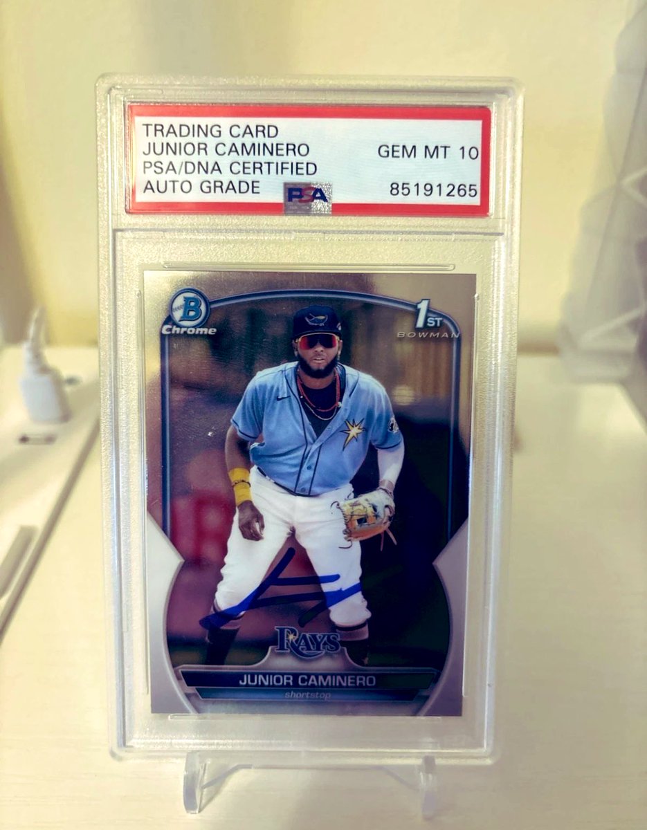 Today’s shipment:

- Gilbert Arenas Flawless Auto /10

- Nick Kurtz Auto 1/1

- Tyler Warren Auto 1/1

- Junior Caminero Auto PSA 10

🔥🔥🔥