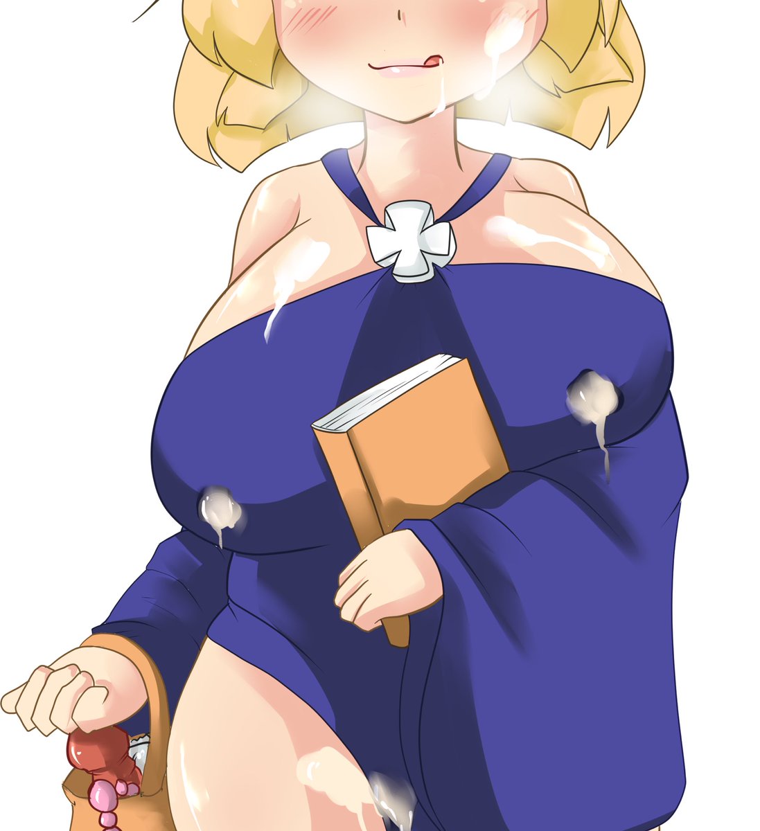 今日の朝活。
ロリスちゃん完成。
ハロウィンにこんなエッチなシスターさんなんてイタズラするしか!!
……ってむしろその気です!? 