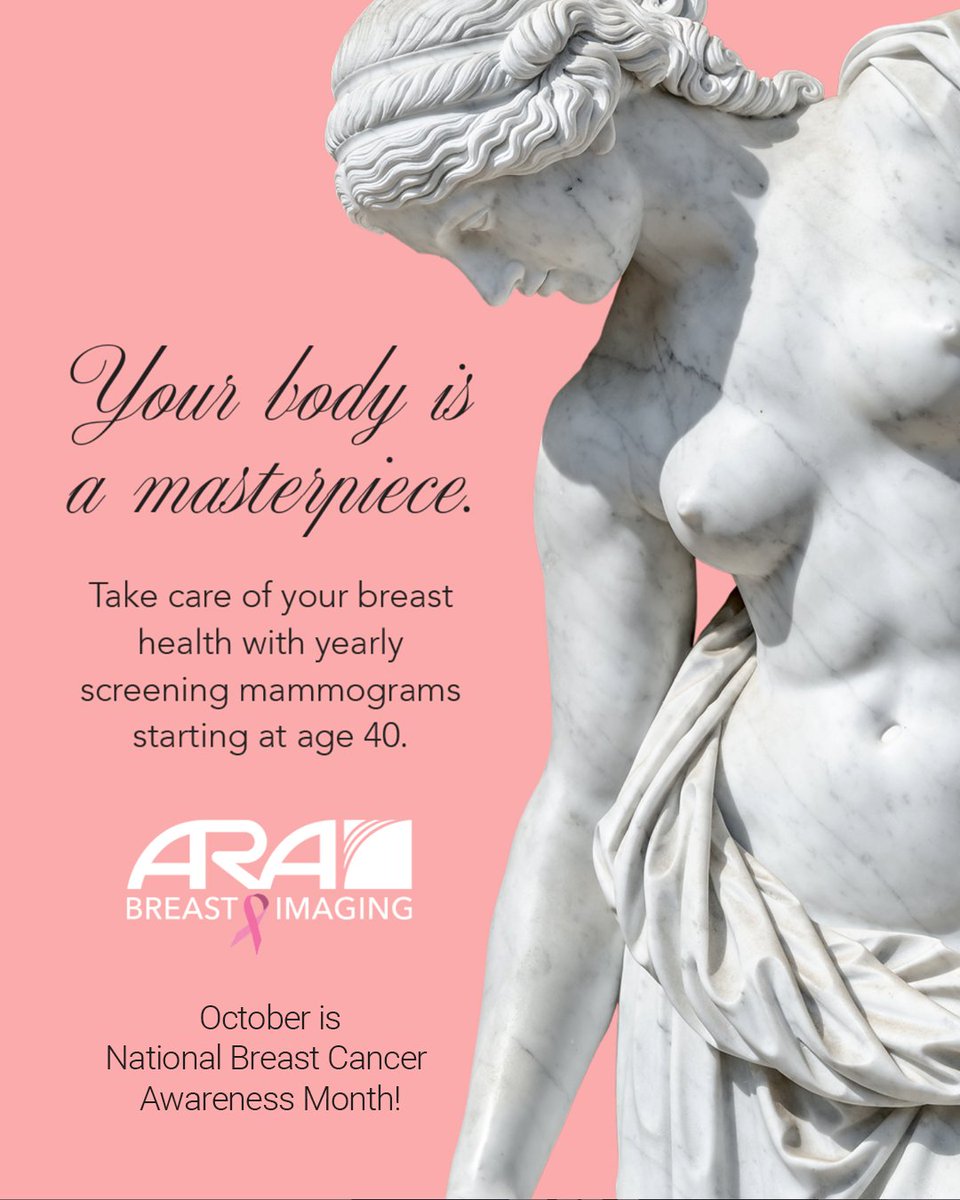 October may be ending, but breast health isn’t seasonal. 💗

If you haven’t had your mammogram yet this year, now’s the time!

Early detection saves lives! Schedule today with ARA Diagnostic Imaging:
👉 ausrad.com/patients/sched…

#Mammogram #BreastCancerAwareness