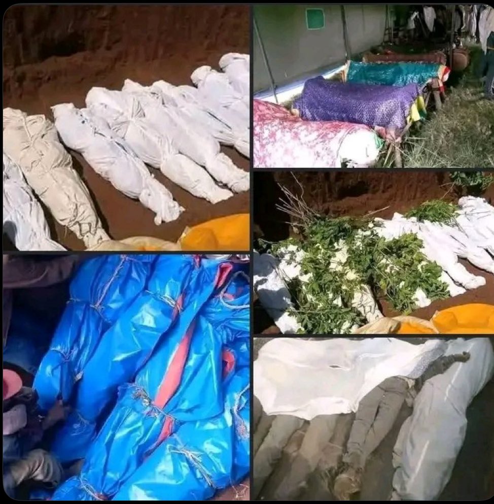Andkinde's tweet photo. In Arsi Hagere Sibket, Nono Jawi Kebele (Oromia), more than 20 innocent Amhara Orthodox Christians were killed simply for their identity and faith. Silence is costing more lives — the world must not stay silent. @hrw @amnesty @UN #AmharaGenocide #WarOnAmhara #EOTC @CNN @UN_HRC https://t.co/gcobnKuxMJ