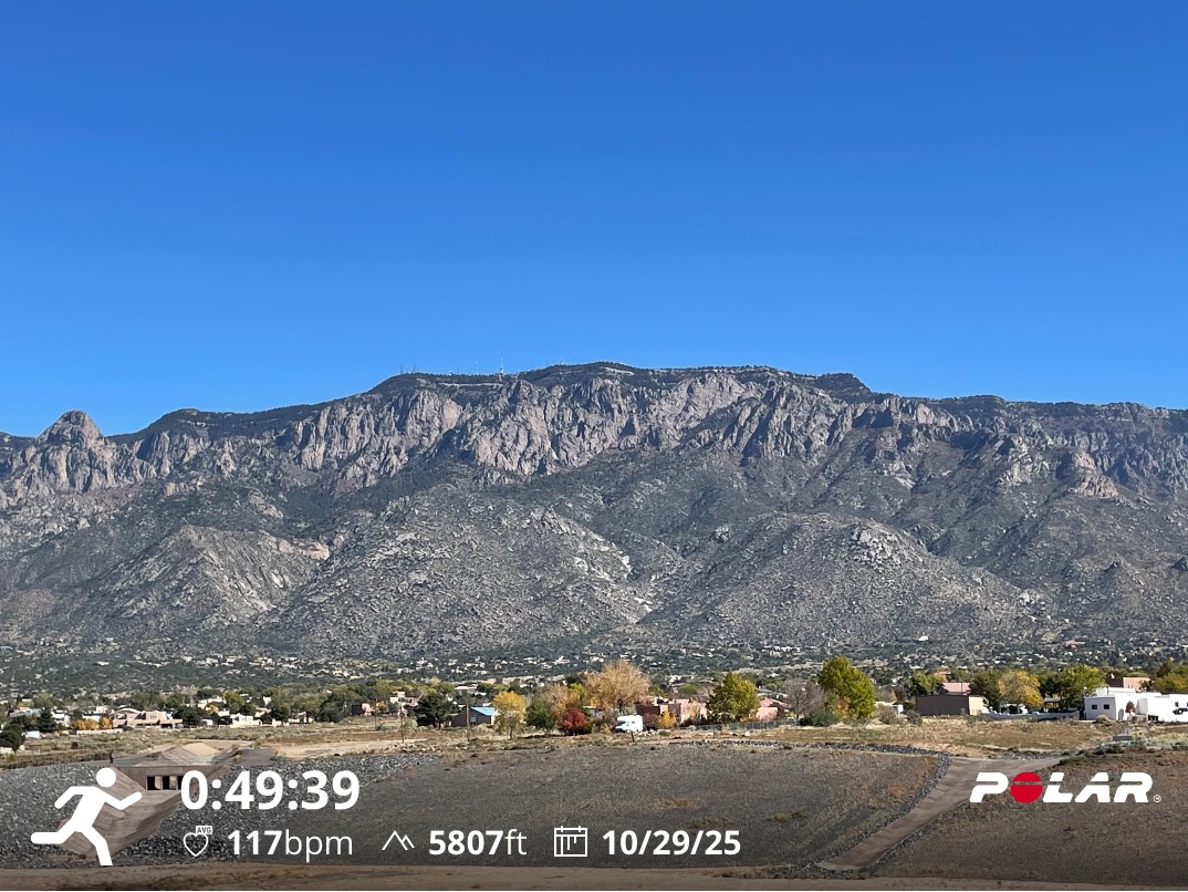 Howtobefit's tweet image. The beautiful 10,000&apos;+ Sandia Mountains to the east and the beautiful 10,000&apos;+ Mt. Taylor to the west, about 60 miles away.