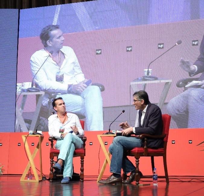 lhrlitfest's tweet image. #Replug @UniofOxford Academic Peter Frankopan @peterfrankopan at the LLF in Lahore earlier this year. All his LLF talks are available on our YouTube channel. #riveting #education #silkroads #alhamra #lahore